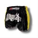 K-1 Thaiboxing Short in Satin "Phuket" Schwarz/Gelb