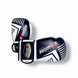 Boxhandschuhe aus echtem Leder 6Oz Juniors / Bambinos in Blau