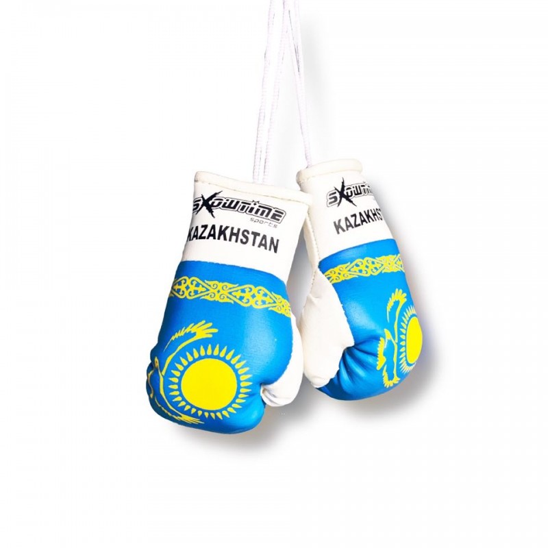 Mini Boxhandschuhe Kasachstan Flagge - SXOWTIME Sports